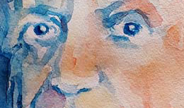 Paola De Rosa - Pablo Picasso (1881 - 1973), 2018 - Acquerello, Dim: 21x28 cm ca