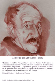 Paola De Rosa - Antonio Ligabue (1899 - 1965), 2016 - Acquerello, Dim: 23x27 cm