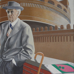 Paola De Rosa - Frank Lloyd Wright (1867-1959) - Pastorale, 2011 - Olio su tela - Dim: 70 x 98 cm