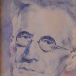 Paola De Rosa - Erwin Schrödinger (1887-1961), 2000 - Acquerello - 17 x 21 cm