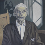 Paola De Rosa - Konstantin Melnikov (1890-1974), 2010 - Olio su tela - 45 x 61 cm
