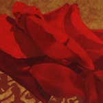 Paola De Rosa - Rosa 14 - 2016 - Tempera vinilica e acrilico su tela - Dim: 80 x 49 cm
