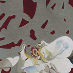 Paola De Rosa - Rosa 4 - 2016 - Tempera vinilica su tela - Dim: 46 x 40 cm