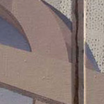 Paola De Rosa - X Stazione: Gesù è spogliato delle Sue vesti - 2014/15 - Dittico - Olio su tela - Dim: 43 x 43 cm e 27 x 43 cm